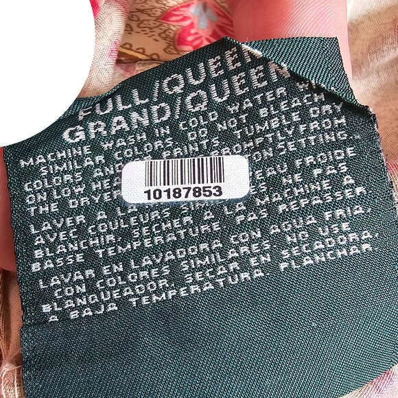 Ralph Lauren Langham Briarleigh Doncaster 100% Cotton Duvet Cover, Full/Queen - Picture 5 of 7